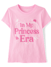 Girls Princess Era Graphic Tee