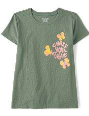 Girls Chase Your Dreams Graphic Tee