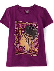 Girls Confident Girl Graphic Tee