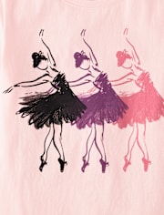 Girls Ballet Dancers Graphic Tee