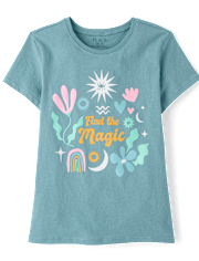 Girls Grow Your Dreams Graphic Tee