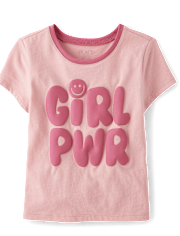Girls Girl Pwr Graphic Baby Tee
