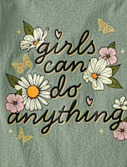 Girls Flower Graphic Tee 5-Pack