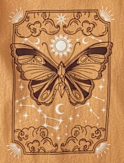 Girls Butterfly Graphic Tee