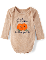 Baby Cutest Pumpkin Patch Graphic Bodysuit