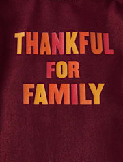 Baby Matching Family Thankful Graphic Bodysuit