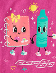 Toddler Girls Hopscotch Graphic Tee