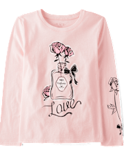 Girls Perfume Graphic Tee