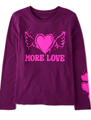 Girls More Love Graphic Tee