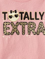 Baby And Toddler Girls Animal Graphic Tee 5-Pack