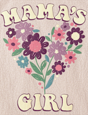 Toddler Girls Mama's Girl Graphic Tee