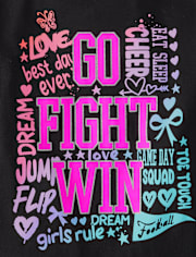 Girls Go Fight Win Graphic Tee