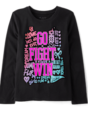 Girls Go Fight Win Graphic Tee