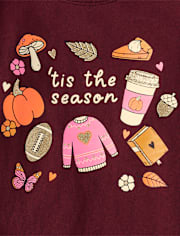 Baby And Toddler Girls Tis The Season Graphic Tee