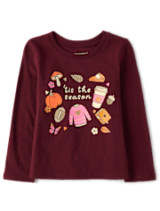 Baby And Toddler Girls Tis The Season Graphic Tee