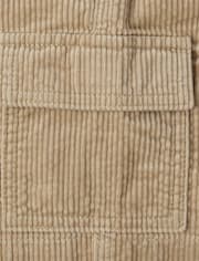 Kids Corduroy Cargo Shorts