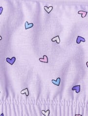 Girls Heart Bralette 5-Pack