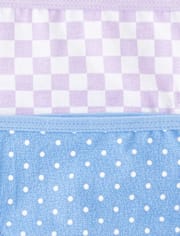 Lot de 7 sous-vêtements bikini cœur pour filles