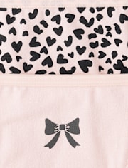 Girls Leopard Bikini Underwear 10-Pack