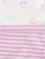 Girls Striped Girl Short Underwear 7-Pack