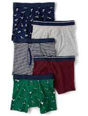 Boys Gamer Boxer Brief Underwear 5-Pack