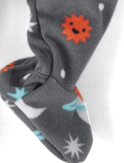 Pyjama une pièce en microfibre polaire pour bébé et tout-petit