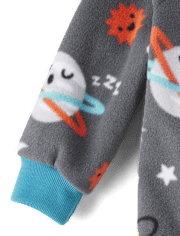 Pyjama une pièce en microfibre polaire pour bébé et tout-petit