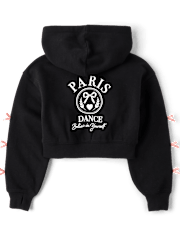 Girls Graphic Premium Fleece Hoodie