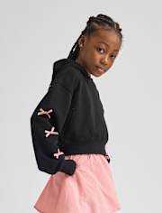 Girls Graphic Premium Fleece Hoodie