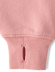 Sweat à capuche en polaire premium graphique pour fille