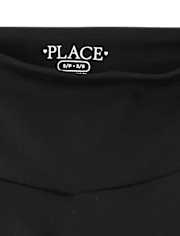 Girls High Rise Flare Leggings