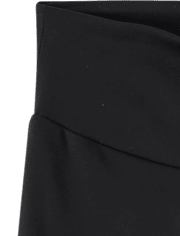 Girls High Rise Flare Leggings