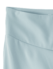 Girls High Rise Flare Leggings