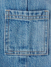 Toddler Girls Utility Barrel Jeans