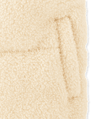 Girls Sherpa Puffer Vest