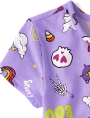 Girls Halloween Everyday Dress