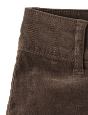 Girls Pleated Corduroy Skort