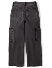 Kids Baggy Cargo Jeans