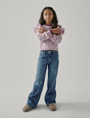 Jeans baggy déchirés pour enfants