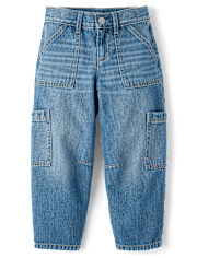 Jean utilitaire pour fille