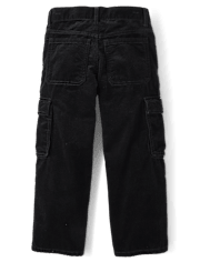 Kids Corduroy Baggy Cargo Pants