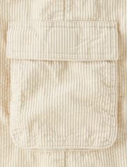 Kids Corduroy Baggy Cargo Pants
