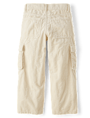 Kids Corduroy Baggy Cargo Pants