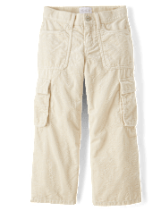 Kids Corduroy Baggy Cargo Pants