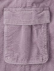 Kids Corduroy Baggy Cargo Pants