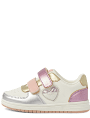 Toddler Girls Shakey Heart Low Top Sneakers