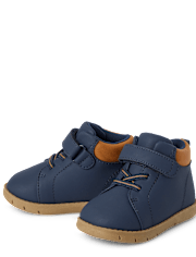 Baby And Toddler Boys First Steps Lace Up Boots