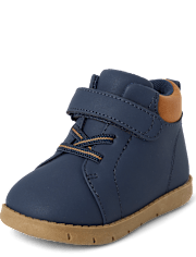 Baby And Toddler Boys First Steps Lace Up Boots
