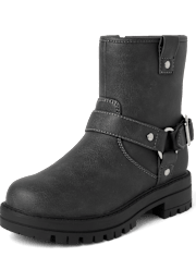 Girls Moto Boots