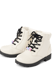 Toddler Girls Combat Boots